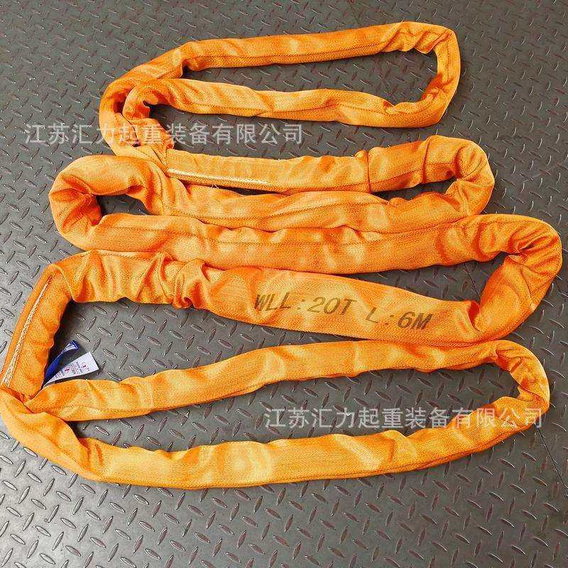 吊装带厂家直供25t6m柔性吊带25t20m 环形柔性吊装带 高强度吊带