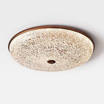 全光谱法式奶油风卧室护眼灯主卧书房感温馨房间吸顶灯设计师