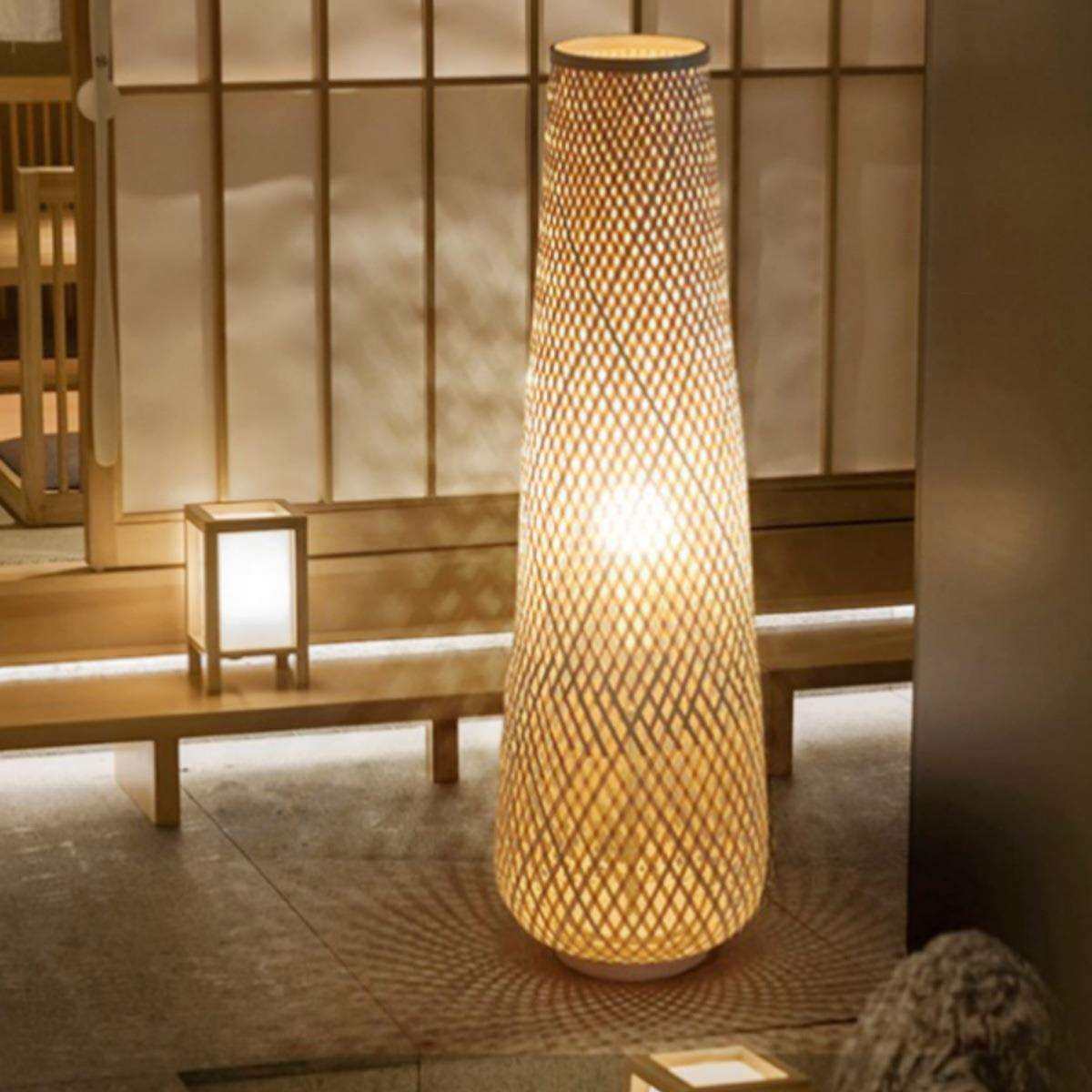 落地灯客厅灯卧室新中式竹编灯北欧日式灯原木风沙发边墙角落地灯,鲜花速递/花卉仿真/绿植园艺,割草机/草坪机,淘宝优惠券,粉丝福利购,淘宝优惠卷