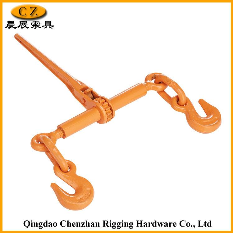 锻造钢棘轮紧索具/钢索拉紧器/链条捆绑器/杠杆式封车器量大从优