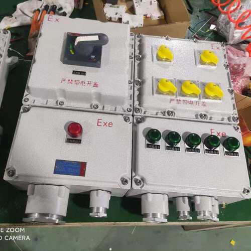 BXK51防爆箱 铝合金防爆按钮控制箱 防爆控制箱 防爆接线箱 浙创
