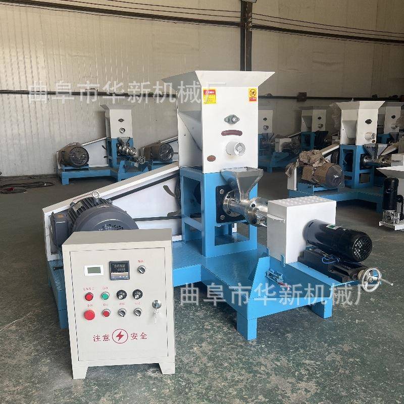水产鱼饲料机螺杆挤压熟化猫粮狗粮生产设备畜牧养殖饲料颗粒机