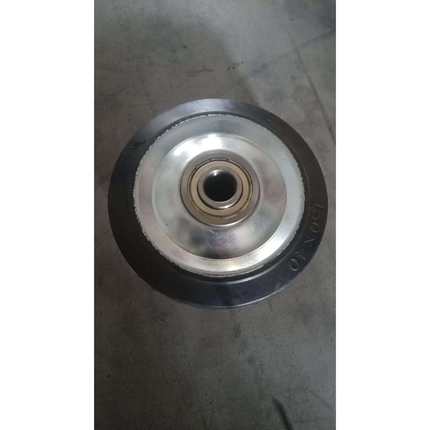 XFXS兴锋手推车轱辘钢芯橡胶轮片物流台车单轮周转车轮子4寸568寸