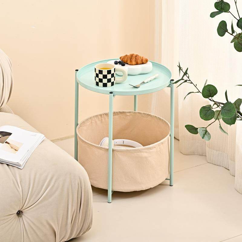 北欧铁艺不带铁圈布袋收纳托盘桌沙发床头边几现代简约轻奢小圆桌,农机/农具/农膜,播种栽苗器/地膜机,淘宝优惠券,粉丝福利购,淘宝优惠卷