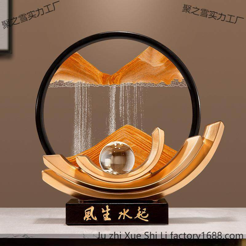 风生水起流沙画摆件轻奢高档客厅电视酒柜装饰,农机/农具/农膜,播种栽苗器/地膜机,淘宝优惠券,粉丝福利购,淘宝优惠卷
