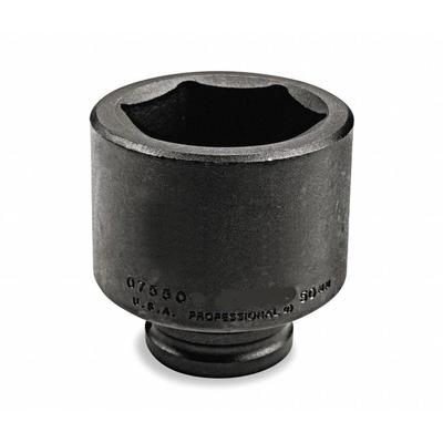 1寸方口 25mm系列英制六角冲击套筒 尺寸1-1/4寸 J10020