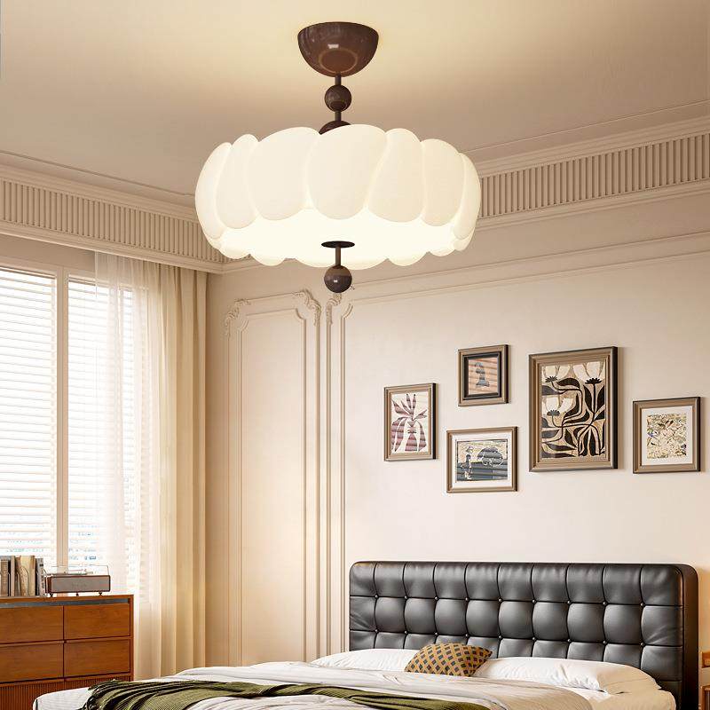 卧室吸顶灯中古风创意时尚条褶圆形led灯法式简约明亮护眼房间灯,农机/农具/农膜,播种栽苗器/地膜机,淘宝优惠券,粉丝福利购,淘宝优惠卷