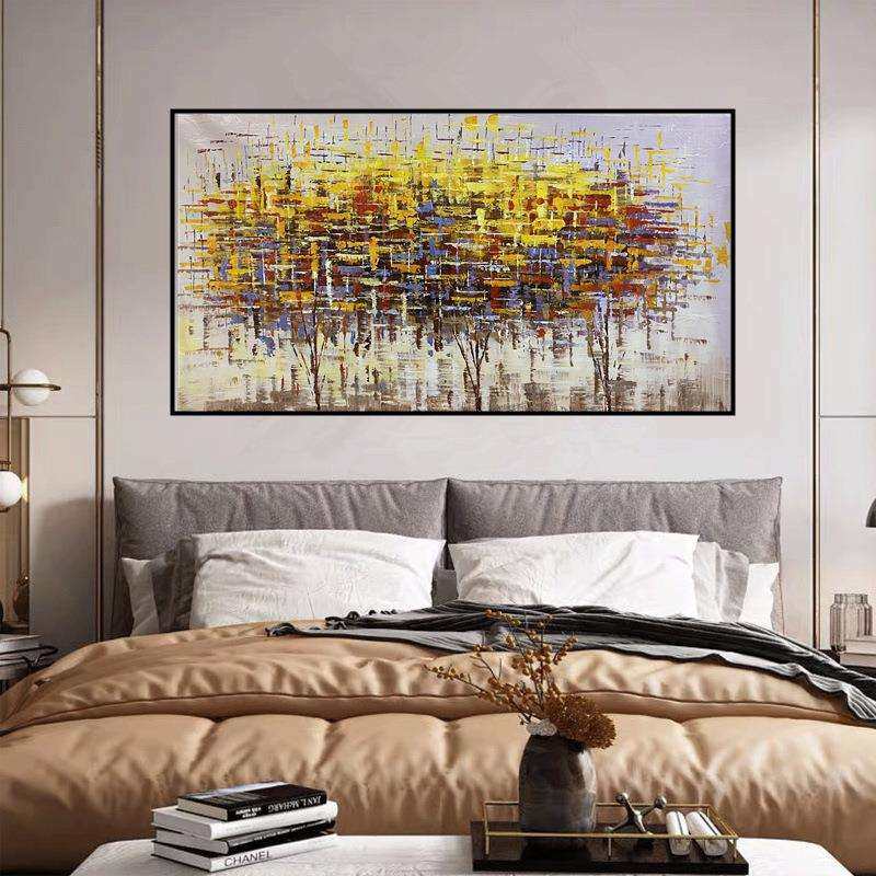 纯手绘油画现代简约抽象装饰画酒店宾馆卧室客厅新品挂画轻奢,农机/农具/农膜,播种栽苗器/地膜机,淘宝优惠券,粉丝福利购,淘宝优惠卷