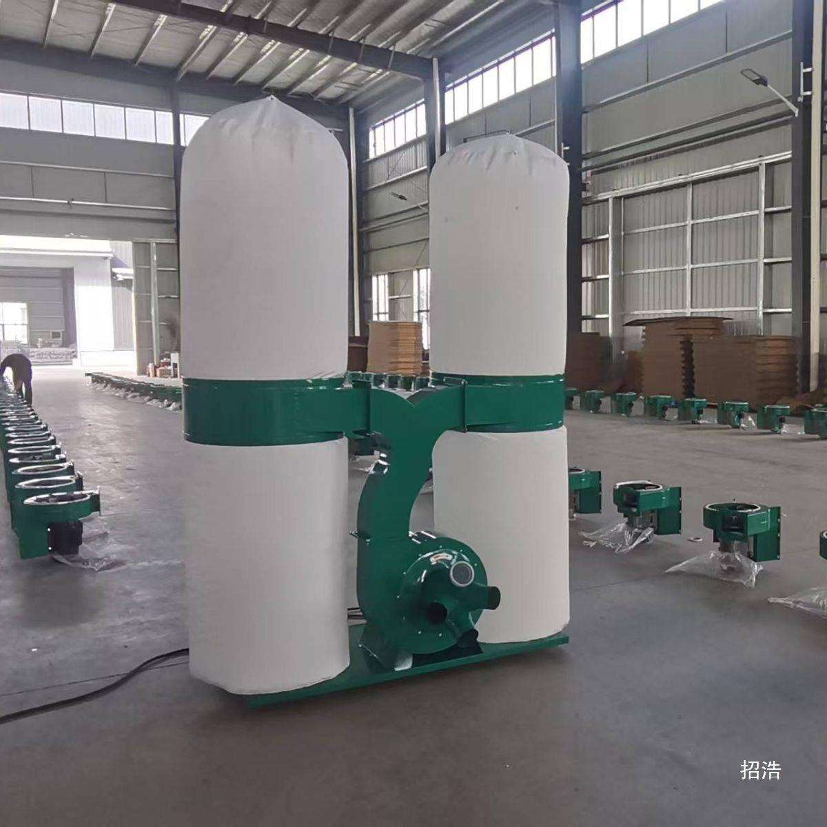 木工吸尘器双桶大功率吸灰除尘雕刻吸尘风机工业设备机械