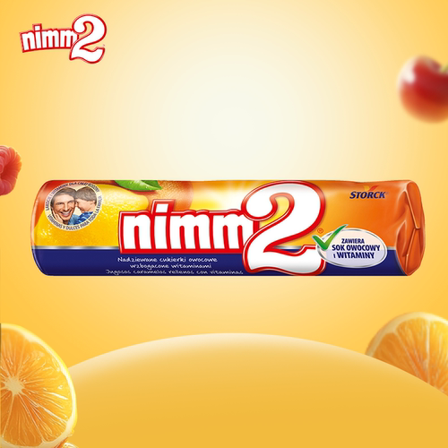 【26年9月】nimm2二宝含维生素C夹心硬糖孖宝糖休闲糖果零食50g