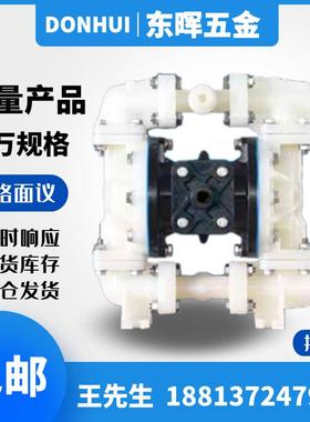 斯凯力气动隔膜泵PS15PP-AT-T/S-TT-TT-00 耐酸碱1/2寸水泵