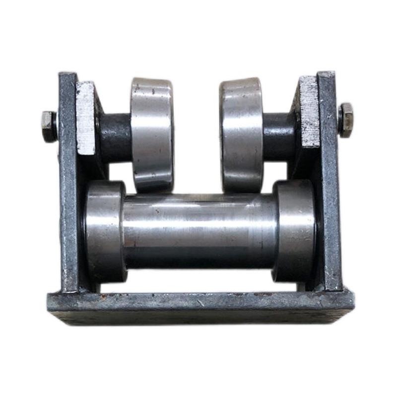 升降机货梯导轮配件钢10号12号14号16号工字钢轨道轮滑轮