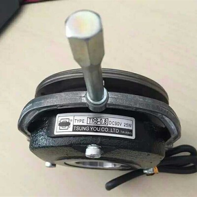 台湾原装刀库机械刀臂马达电机刹车制动器TRS-0.8 25WDC90V