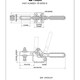 嘉刚嘉手好手快速夹具CH/GH/HS-20752-B/21502-B/22502-B/23502-B