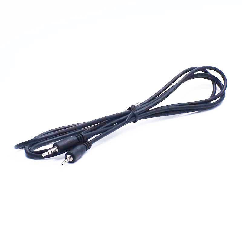 2.5立体声连接线2环3节公对公音频线1.5米音频延长线公对公连接线