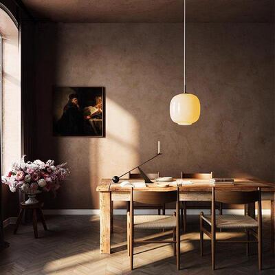 丹麦VL45 Radiohus玻璃吊灯球形餐厅设计师吧台中古床头卧室灯具