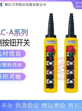 电动葫芦按钮开关XAC-A8713Y单双速吊车行车遥控手柄XAC-A8913Y
