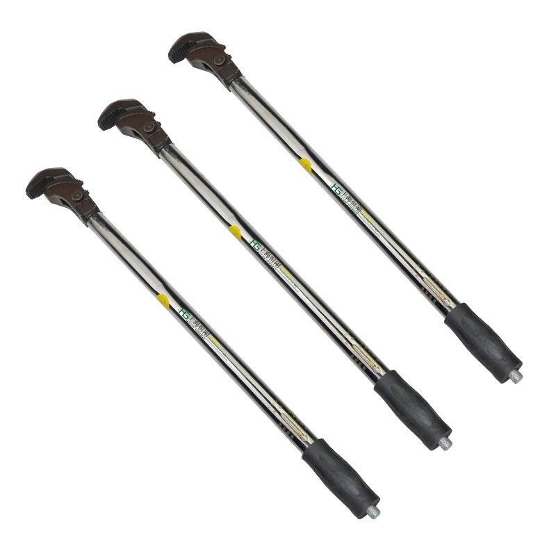 双向棘轮头扭力扳手 100Nm可换头打滑扭矩扳手 预置棘轮扭矩扳手