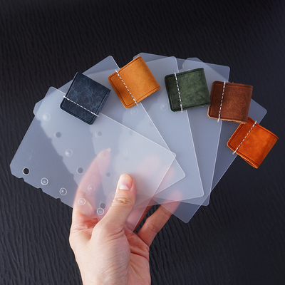 Fervens 真皮手账配件笔插分隔板 M5A8/A7/A6/A5/B5/A4 真皮笔插