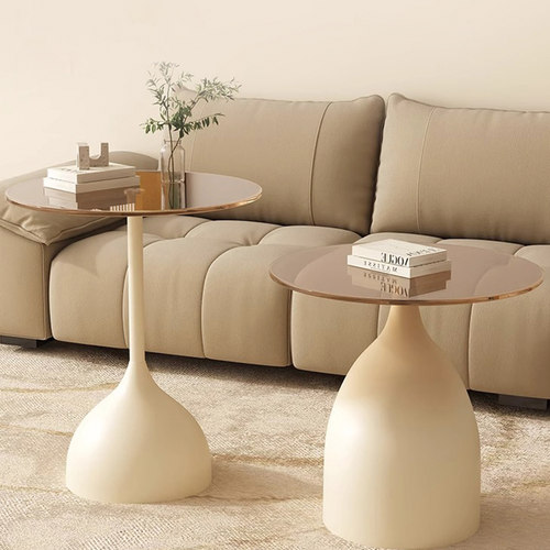 2025新款茶几小圆桌客厅边几