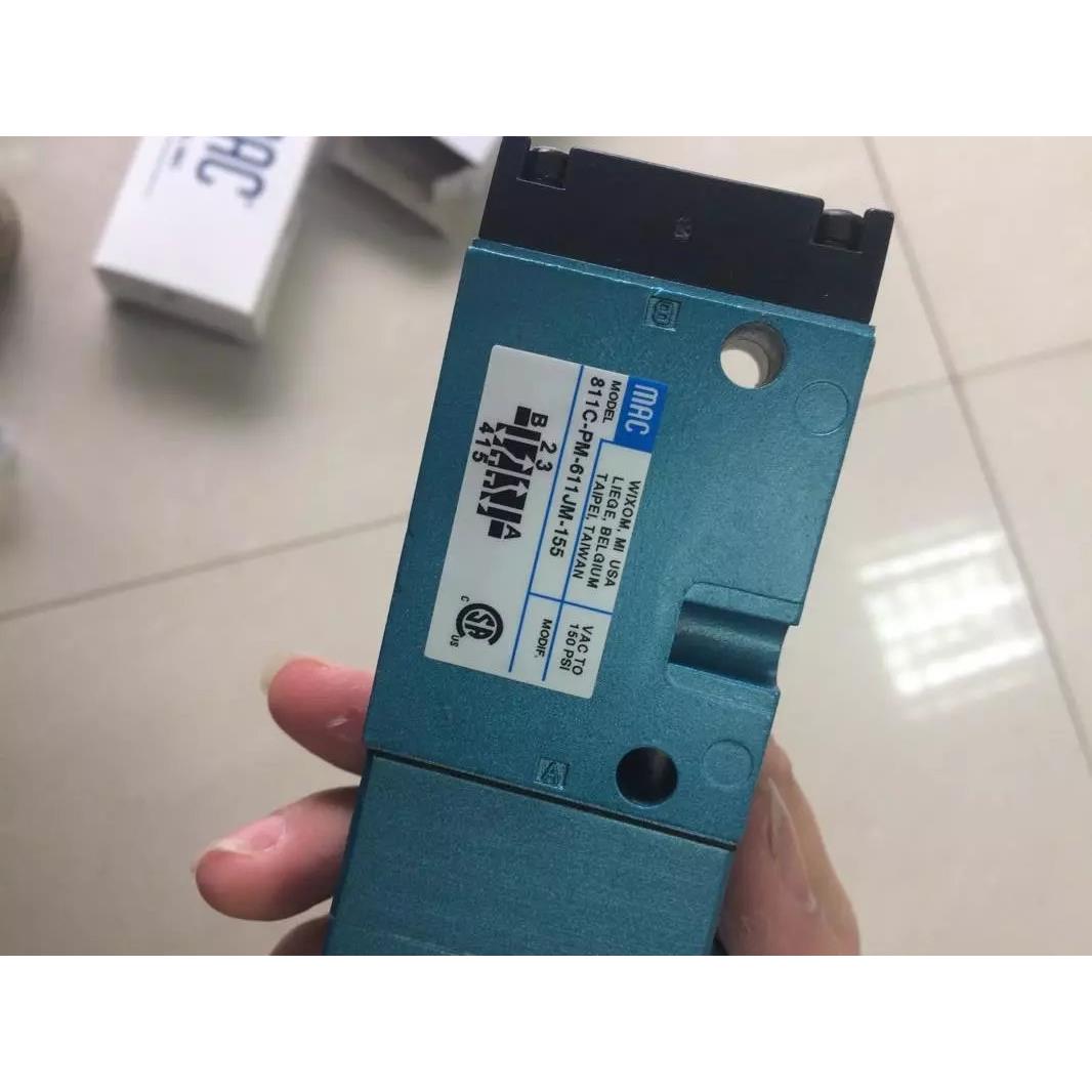 美国MAC电磁阀811C-PM-611JM-155原装正品，货期8-10周。