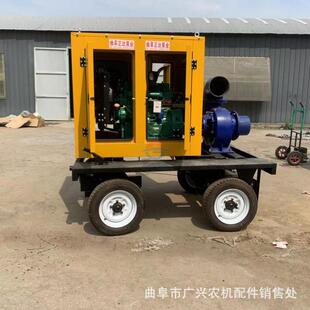 移动式1000方出水量混流泵车 大流量柴油多缸水泵 排涝防汛