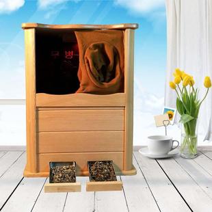 遠(yuǎn)紅外能量養(yǎng)生桶手腳冰涼泡腳木桶鐵杉木生物頻譜桶foot sauna