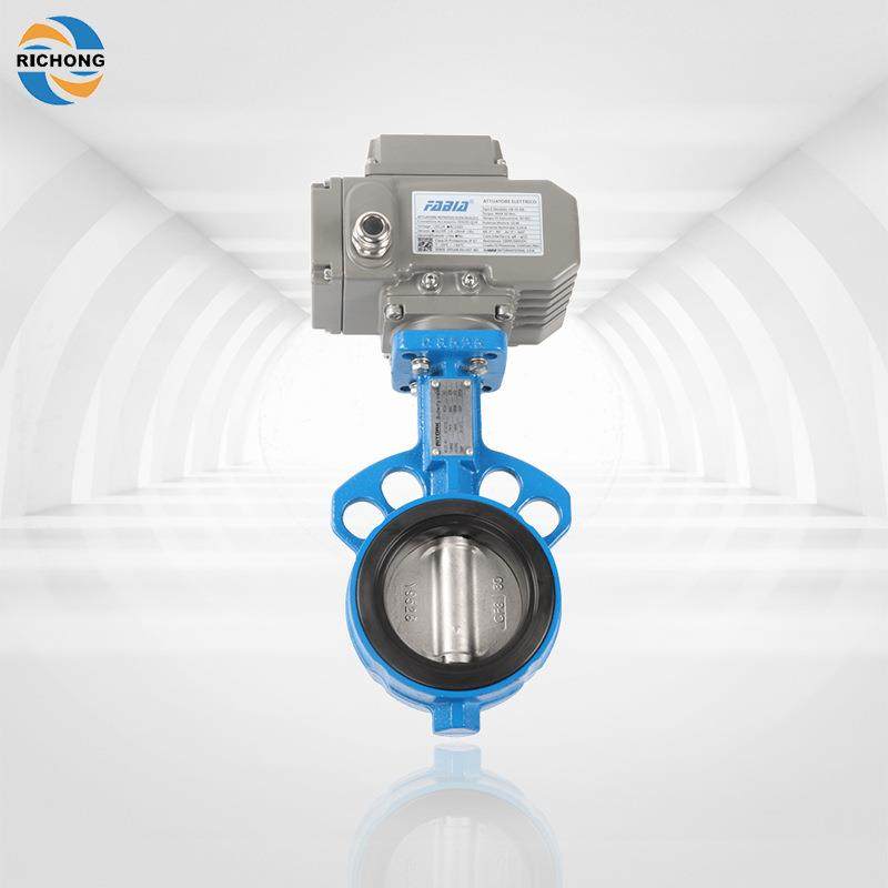 意大利法比亚电动蝶阀对夹式蝶阀调节型电动碳钢中线型软密封蝶阀,五金/工具,蝶阀,淘宝优惠券,粉丝福利购,淘宝优惠卷