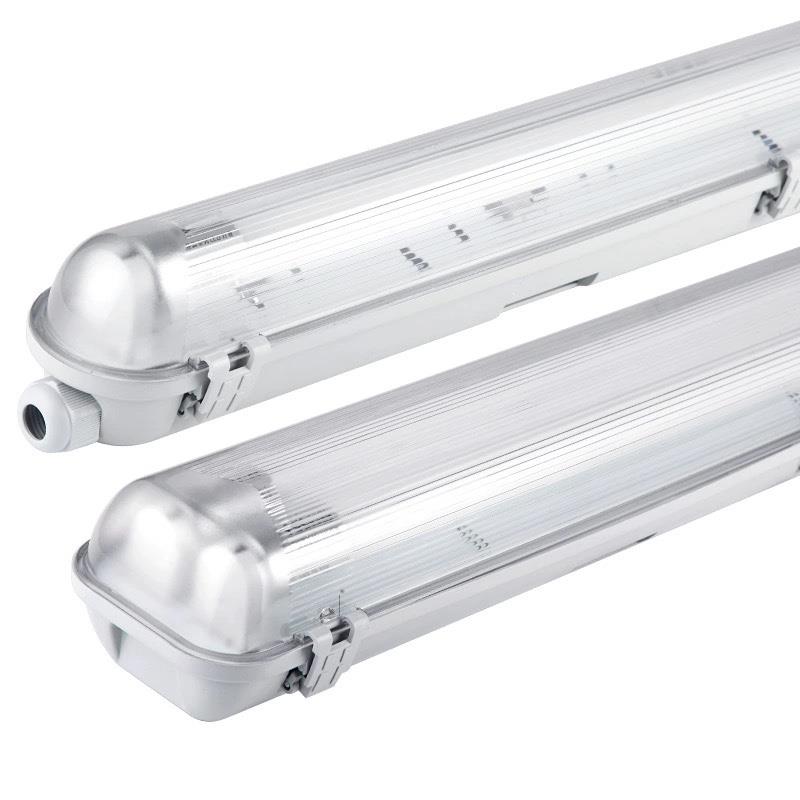 达祥之光LED三防灯T8灯管一体化防尘防潮长条灯具单双管全套支架