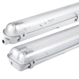 达祥之光LED三防灯T8灯管一体化防尘防潮长条灯具单双管全套支架