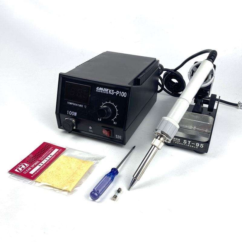 黄花铁大功率高温可调恒温电焊台烙铁点维修焊接100W150W200W其他