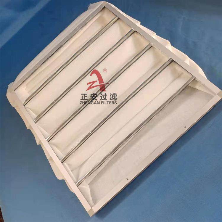 F7中效/G4初效袋式过滤器592*592*600*8P初效过滤器592*592*46厂