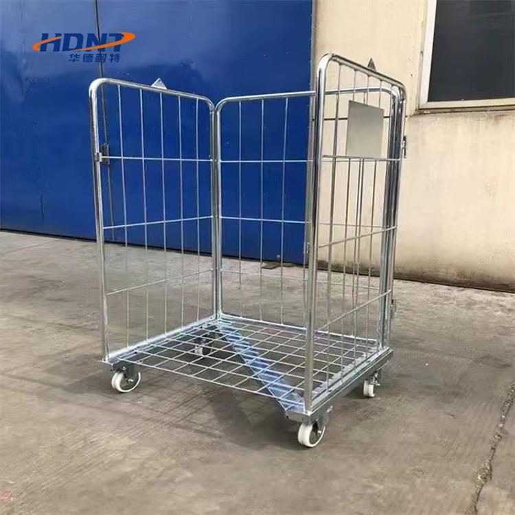 工厂仓库多规格物流台车笼车运输储存物料设备承重量大稳定耐用