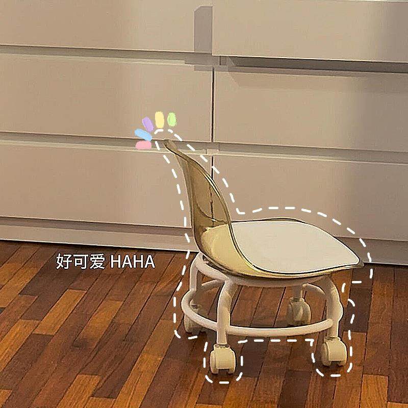 #【新家的100个家具】拆快递小凳子万向滑轮矮凳家用亚克力小椅子,玩具/童车/益智/积木/模型,毛绒/玩偶/公仔/布艺类玩具,淘宝优惠券,粉丝福利购,淘宝优惠卷