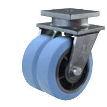 12寸 轮宽80MM 双轮 负载5000KG万向轮 用于海工设备运输脚轮