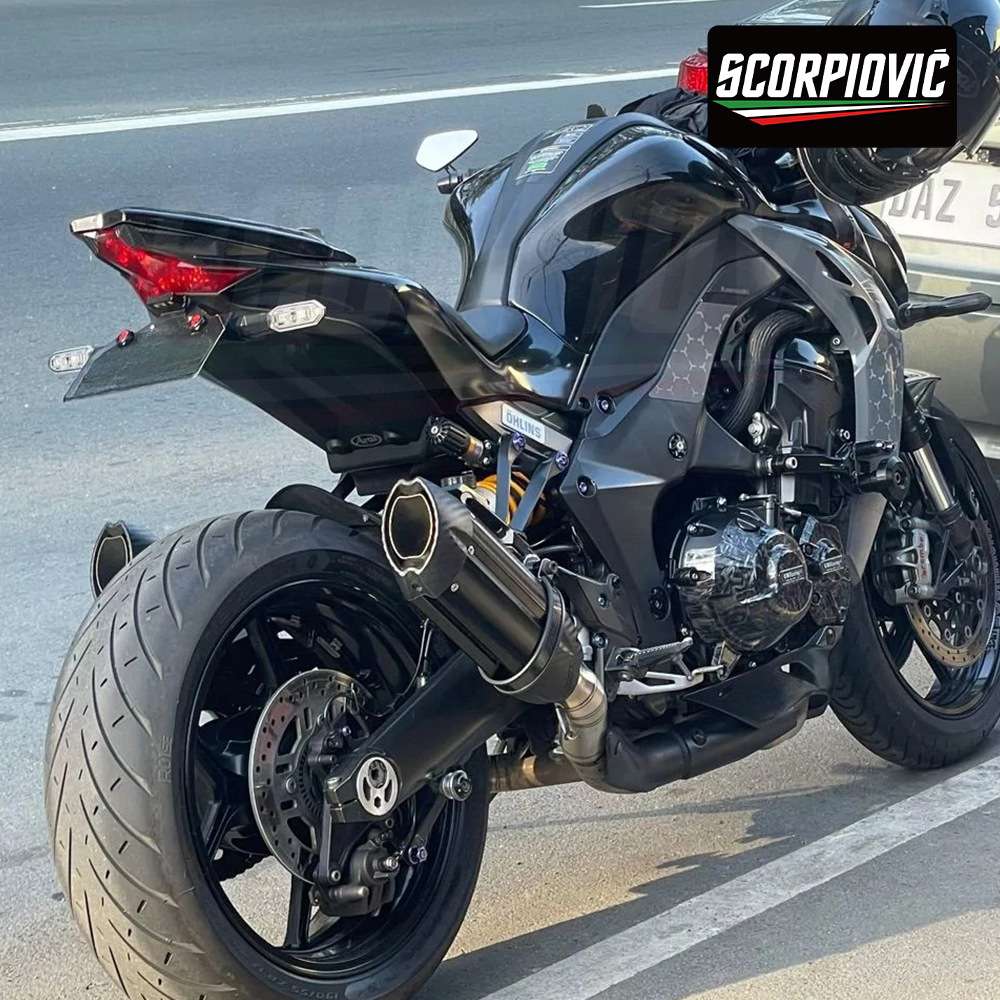 摩托排气管改装春风250SR GSX-250R NINJA400 MIVV恶魔管 魔鬼管