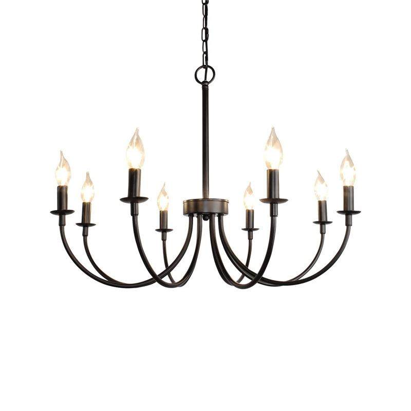 美式蜡烛餐厅吊灯复古工业风酒吧乡村灯跨境ebay铁艺多头农舍灯具,电子元器件市场,集成电路（IC）,淘宝优惠券,粉丝福利购,淘宝优惠卷