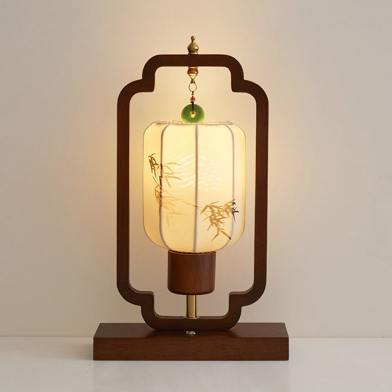 中式复古台灯宋代美学书房卧室床头灯原木中古风氛围感装饰台灯具,家装灯饰光源,装饰台灯,淘宝优惠券,粉丝福利购,淘宝优惠卷