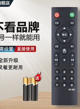 RX-600适用PASNX/ELTCLGX/康家/日松/NONWOOD/王牌杂牌组装电视机遥控器RX-600