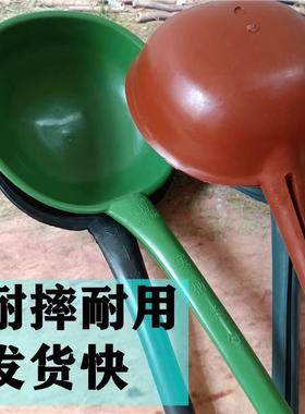 老款牛筋勺长柄加厚水勺舀水浇菜浇花施肥农用舀粪勺种菜长把水瓢