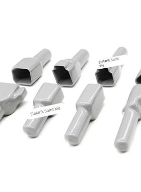 DT4P-BT汽车连接器护套2P2S胶皮套 PVC护套 德驰DT系列灰色