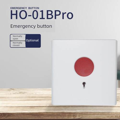 iHORN豪恩86型面板开关手报消防紧急按钮手动报警器HO-01BPro