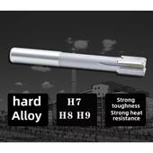 28.02 合金直柄机用铰刀扩展钨钢铰刀28.0 28.01 28.03X150长