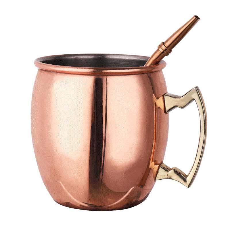 极速Hammer the copper cup Moscow cocktail stainless muZle st