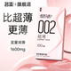 名流之夜002玻尿酸避孕套正品 旗舰店超薄家庭装 100只水润滑易洗男