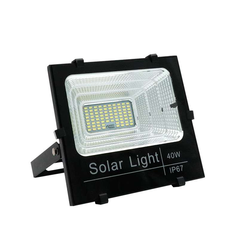 室外广场花园球场广告牌户外庭院灯LED大功率100W瓦太阳能投光灯