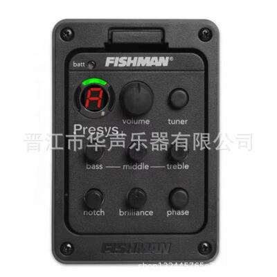 爆款fishman渔夫拾音器201，301, ISYS+民谣吉他EQ电箱乐器均衡器