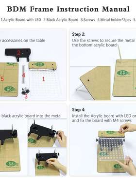 bdm frame for  FGTECH KTAG KESS BDM100 多功能汽车ECU刷写测试
