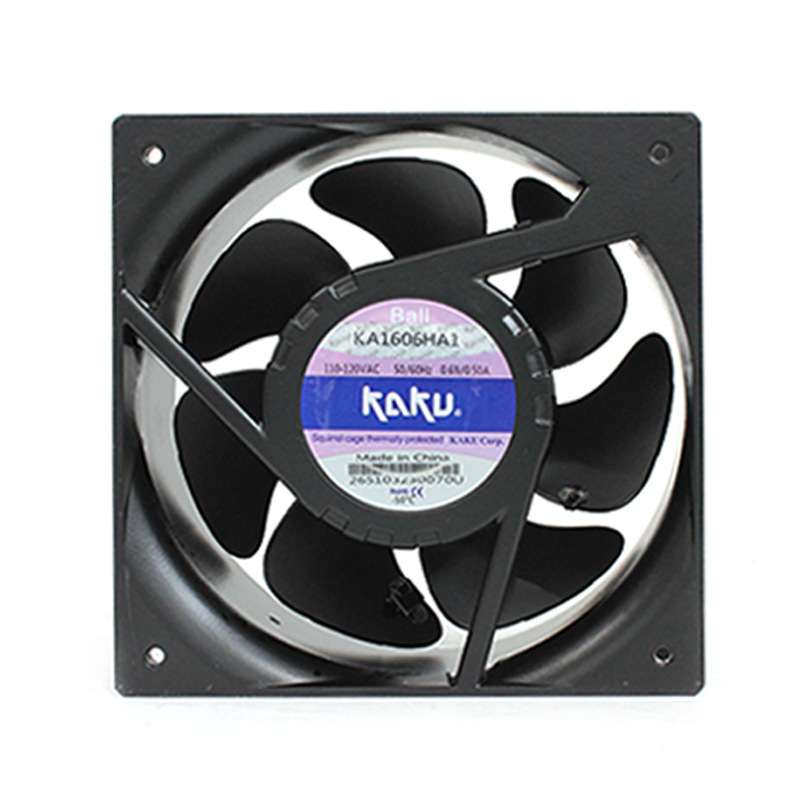 KAKU卡固KA1606HA1 AC110V 0.31A滚珠轴承 IP55防水防尘 轴流风机