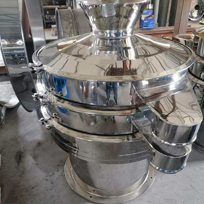 XZS800茴香粉旋振筛 固液分离过滤筛 漏斗型圆形振动筛